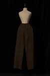 Mutedance 25 Spring/Summer Silk/Printed Trousers MD-MD25SS127-BROWN